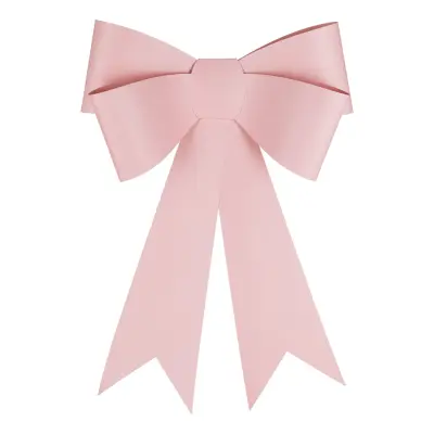 Dörrdekoration Rosett Rosa DIY