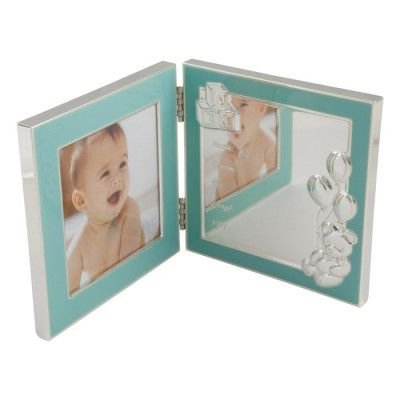 Dacapo Silver Fotoram Dubbel (Blå)