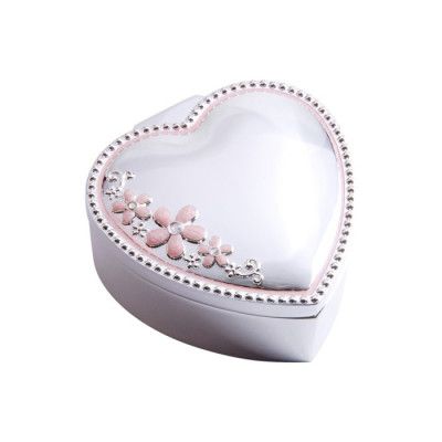 Dacapo Silver Smyckeskrin Hjärta&Blomma