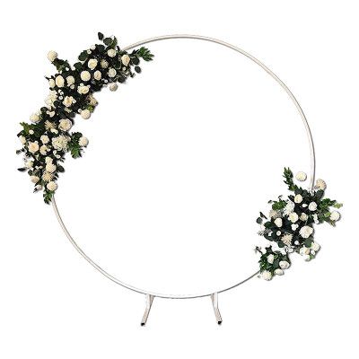 Dekorationsbåge Rund Vit