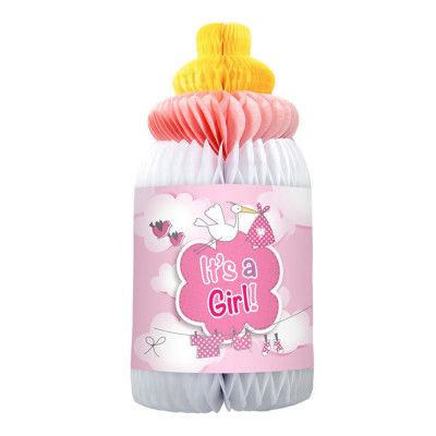 Dekorationsboll Nappflaska It's a girl
