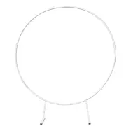 Dekorationsställning Vit Rund - 150 cm