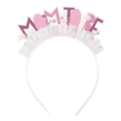 Diadem Mom To Be Rosa