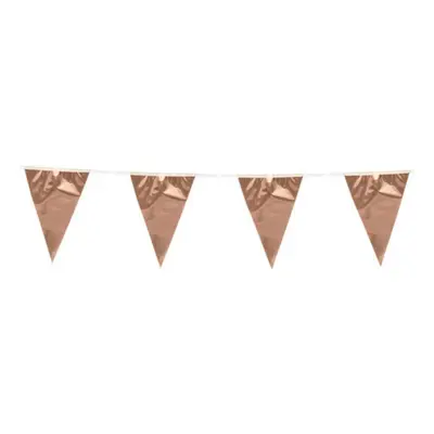 Vimpelgirlang Roséguld - 3 meter