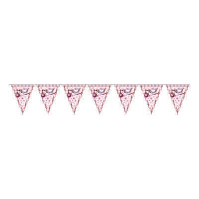 Flaggirlang Stork Rosa