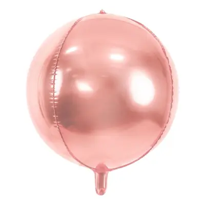 Folieballong Orbz Roséguld