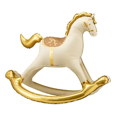 Folieballong Gunghäst