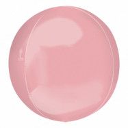 Folieballong Orbz Jumbo Rosa Pastell