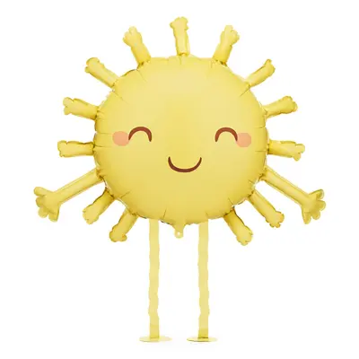 Folieballong Sol med Ben