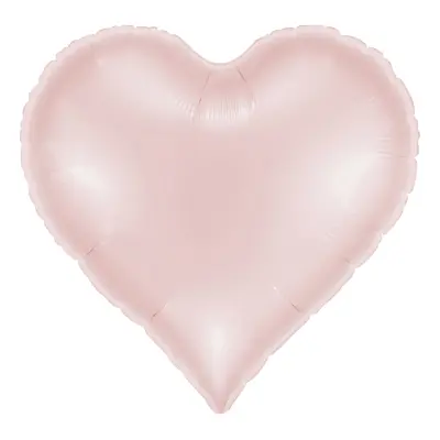 Folieballong Sweetie Heart Satin Pastellrosa