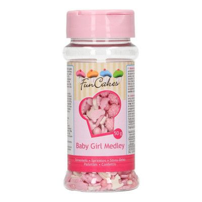 FunCakes Strössel Baby Girl - 50 g
