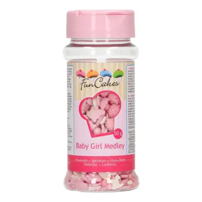 FunCakes Strössel Baby Girl - 50 g