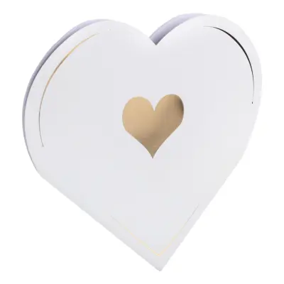 Gästbok Hjärta Guld