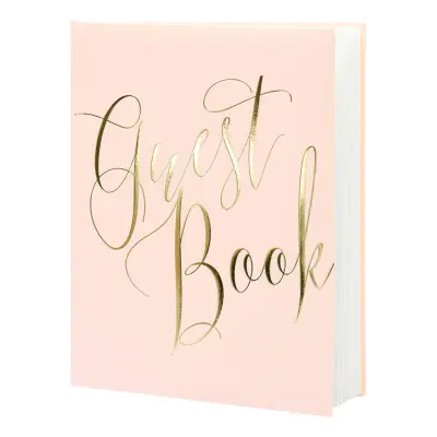 Gästbok Ljusrosa