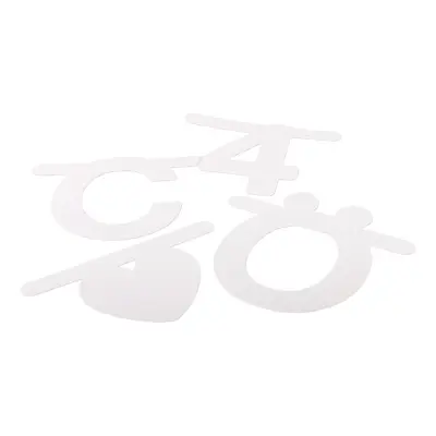 Gör-Det-Själv XL Girlang - Vit