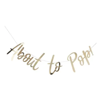 Girlang About To Pop Baby Shower