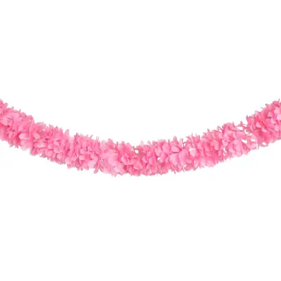 Girlang Blommor Rosa