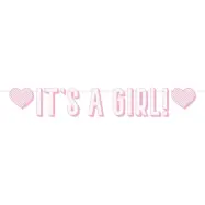 Girlang Its a Girl Rosa