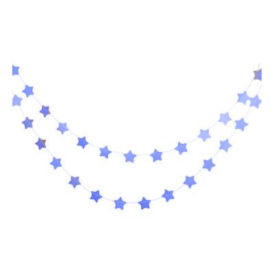 Girlang Stjärnor Blå