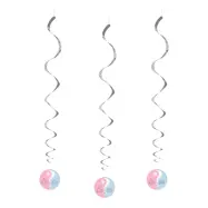 Hängande Dekoration Girl or Boy? - 3-pack