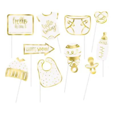 Hello Baby Fotoprops till Baby Shower