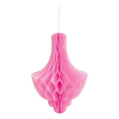Honeycomb Chandelier Rosa