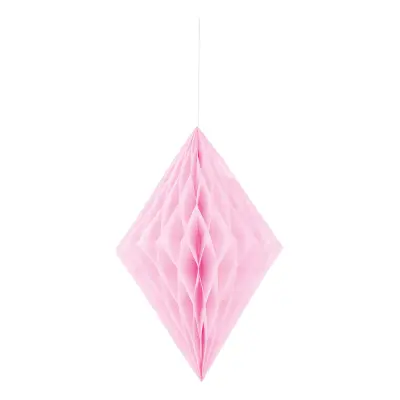 Honeycomb Diamant Ljusrosa