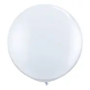 Jätteballong Vit