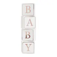 Dekorationsboxar Baby Roséguld