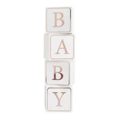 Dekorationsboxar Baby Roséguld