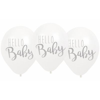 JaBaDaBaDo Ballonger Hello baby (Vit)