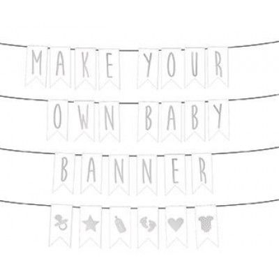 JaBaDaBaDo DIY Bokstavsbanner hello baby