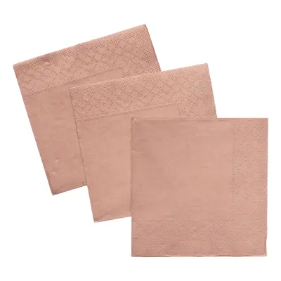 Kaffeservetter Roséguld - 20-pack