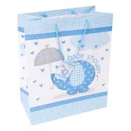 Kalaspåse Babyshower Blå