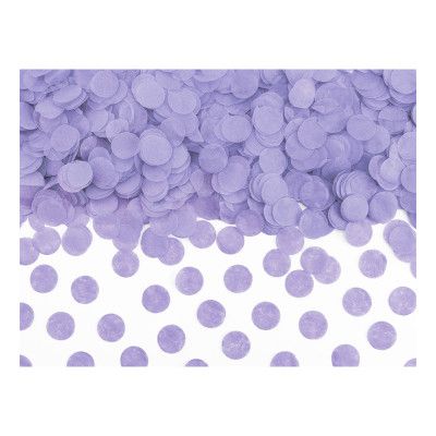 Konfetti Rund Lila