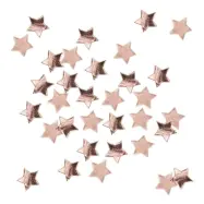 Konfetti Stjärnor Roséguld Metallic - 14 gram