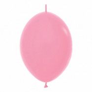 Länkballonger Ljusrosa - 10-pack