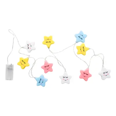 LED Ljusslinga med Stjärnor