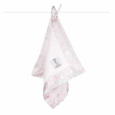 Little Giraffe, Chenille Giraffe Snutte Rosa