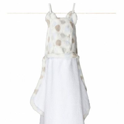 Little Giraffe, Luxe Badcape med öron Blå