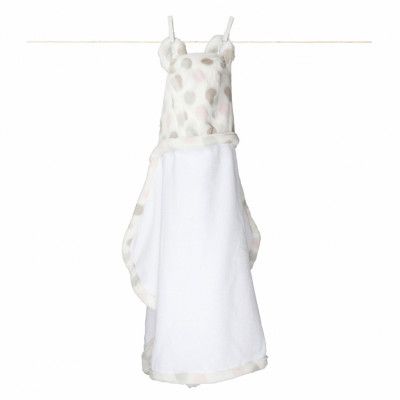 Little Giraffe, Luxe Badcape med öron Rosa