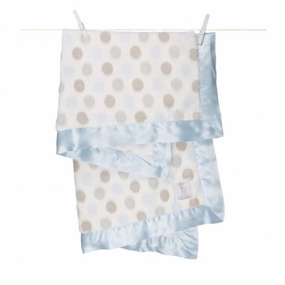 Little Giraffe, Luxe Dot Filt Blå