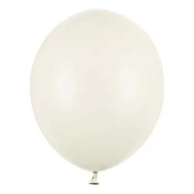 Miniballonger Extra Starka Ljus Creme Pastell - 100-pack