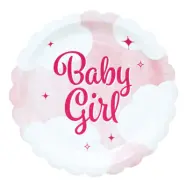 Pappersassietter Baby Girl - 8-pack