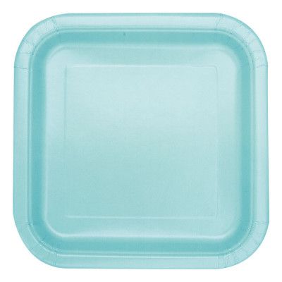Pappersassietter Kvadrat Mint - 16-pack