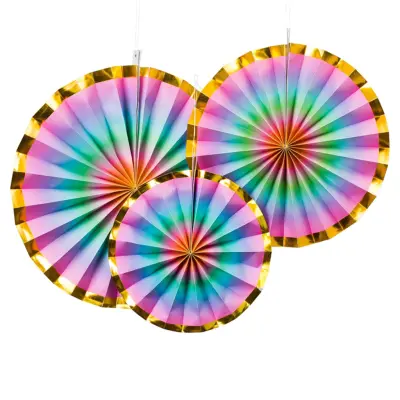 Pappersfjädrar Pastell Ombre