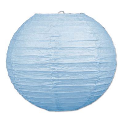 Papperslykta Blå