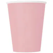 Pappersmugg Ljusrosa 8-pack