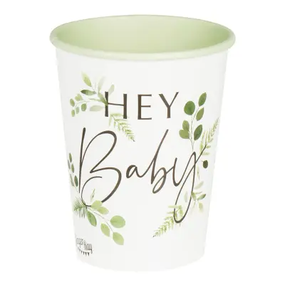 Pappersmuggar Hey Baby - 8-pack