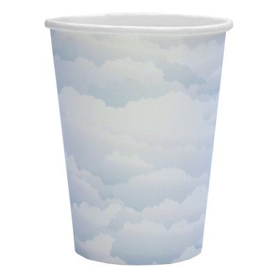 Pappersmuggar Moln Blå - 10-pack